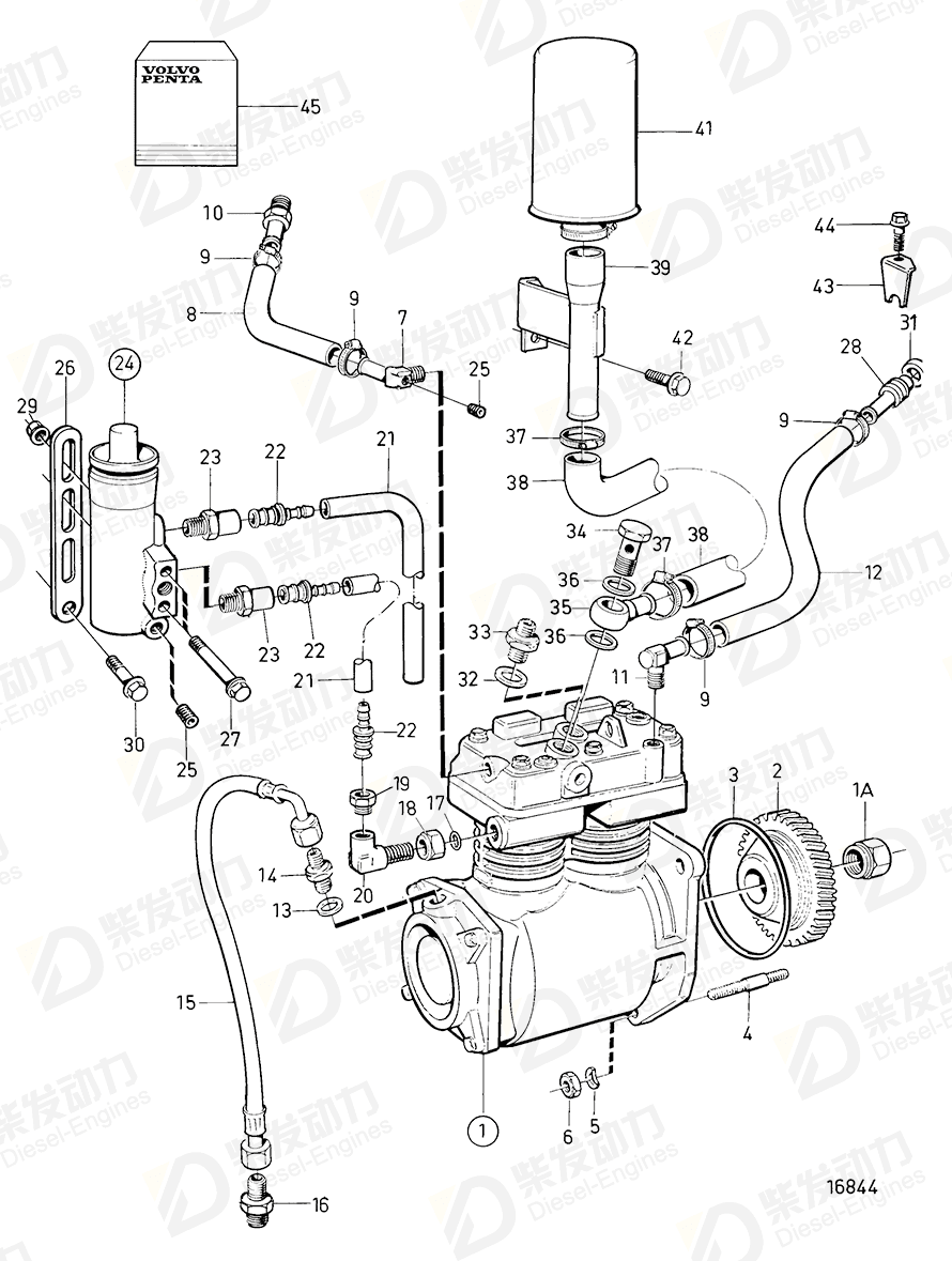 volvo penta Plug 968060 Drawing volvo penta Plug 968060 Drawing